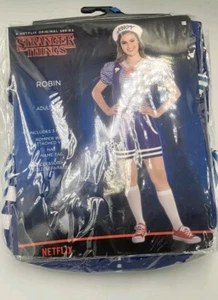 Stranger Things Halloween Robin Scoops Ahoy Cosplay Costume Large Cruise Ship - Picture 1 of 7