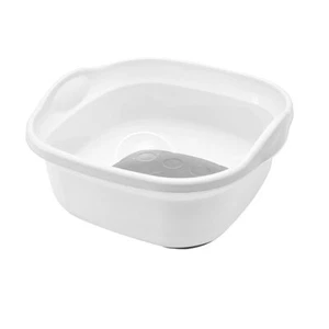 Addis 517763 Premium Soft Touch Lavabo da 8,5 litri, Bianco/Grigio, - Foto 1 di 5