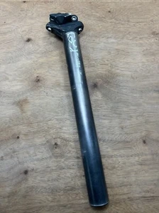 Bontrager 31.6mm x 330mm Mountain Bike Seat Post 15mm Setback Black - Picture 1 of 13