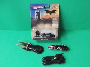 LOT OF 4 "BATMAN" VEHICLE'S 3 USED ONE NEW027084250350 - Picture 1 of 7
