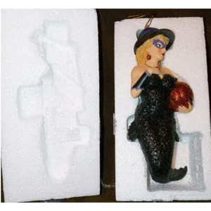 Very Rare December Diamonds Trixie Witch Halloween Mermaid Ornament 2006 W/Box - Picture 1 of 11