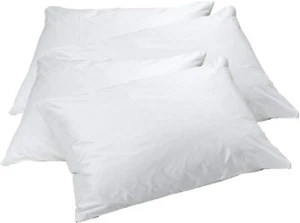 2er Pack Vinyl Kissenschoner - King Size Allergie Reißverschluss Kissenbezüge - 1... - Bild 1 von 3