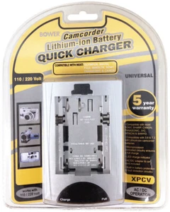 AC/DC Universal Charger For Canon BP-511 BP-522 BP-535 BP-941 Sony JVC Panasonic - Picture 1 of 2