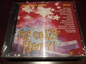 JUST TRACKS KARAOKE DISC JTG311 POP CRAZY PARTY! CD 17 TRACKS - Picture 1 of 1