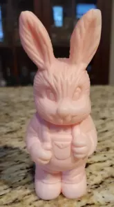VINTAGE Blow Mold Easter Bunny 6" Candy Holders - Picture 1 of 3