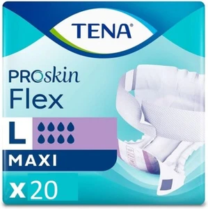 Tena Flex Maxi Pannolini a Cintura Taglia L Confezione da 20 Pezzi - Foto 1 di 1