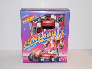 MATTEL POWERBOTS TOWBOT TRANSFORMING SUV ROBOT RARE VINTAGE 1985 - Picture 1 of 17