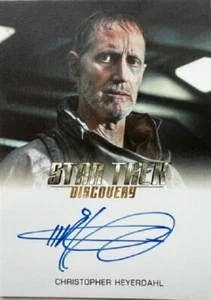 Christopher Heyerdahl Autograph from Star Trek Discovery Season 3 - Picture 1 of 2