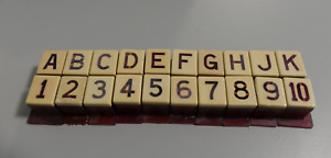 Original Seeburg A, B, C Jukebox or Seeburg 3W1, 3W100 Wallbox Button Set #1