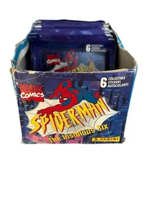 Marvel Comics 1996 Spiderman The Insidious Six 50 paquetes 6 pegatinas por paquete - Imagen 1 de 6