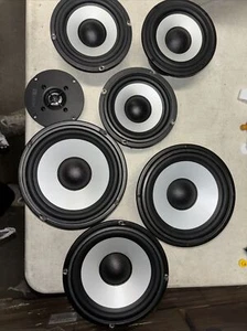 7er Set Axiom Audio Ersatz Lautsprecher 3 YD186-19 3 YD120-06 1 Hochtöner - Bild 1 von 17