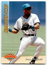 1994 PINNACLE CHURCH'S HOMETOWN STARS GARY SHEFFIELD FLORIDA MARLINS #18