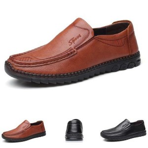 Mens Pumps Slip on Soft Comfy Breathable Faux Leather Driving Moccasins Shoes L