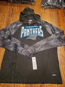 Carolina Panthers Hoodie Pullover Sweatshirt Size Women's Large NFL FOOTBALL - Picture 1 of 9