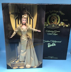 Barbie edizione limitata ""Golden Hollywood Barbie"" esclusiva FAO Schwartz NOS - Foto 1 di 4