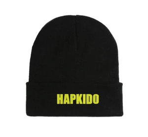 Hapkido Martial Arts Logo Embroidered Beanie Hat Cap Winter Fall Soft - Picture 1 of 3