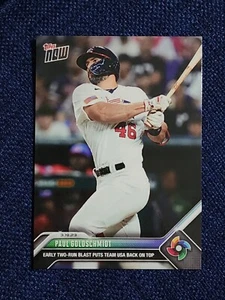 Paul Goldschmidt - 2023 World Baseball Classic TOPPS NOW Card WBC-61  *On Hand* - Picture 1 of 2