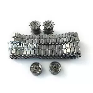 2.4G Henglong 1/16 Leopard2A6 3889 RC RTR Tank W/ Metal Tracks Sprockets Idlers - Picture 1 of 3