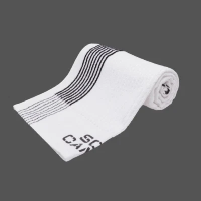 Scotty Cameron - Vintage Caddie Towel Logo Black Stripe - NEW