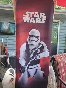 Star Wars Stormtrooper Star Wars Wall Hanging 5 FT Long By 3ft  - Picture 1 of 4