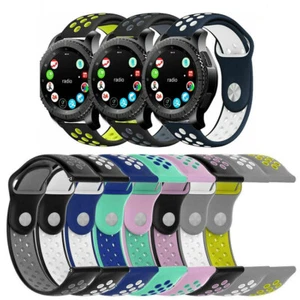 Breathable For Samsung Galaxy Watch Gear S3 42mm/46mm Sport Band Strap - Picture 1 of 26