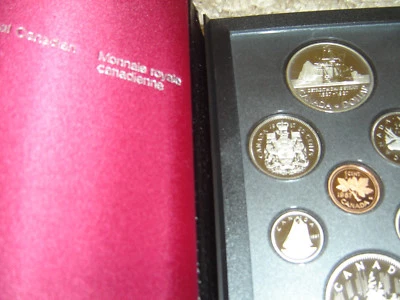 1987 Canada Proof Double Dollar Set (7 Coins Cent to Silver Dollar Mint Set)RJ - Image 1 of 4