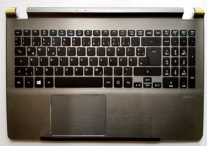 Original Acer Aspire V5-572 V5-573 V7-582 Tastatur QWERTZ im Obergehäuse grau - Bild 1 von 2