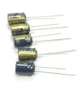 10pcs Panasonic FC 22uF 100v 105c Radial Electrolytic Capacitor - Picture 1 of 1