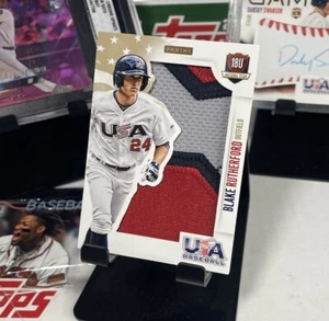 2014 USA Baseball 18U Team Jumbo 3 Farben Patch #43 Blake Rutherford #’d /25 - Bild 1 von 5