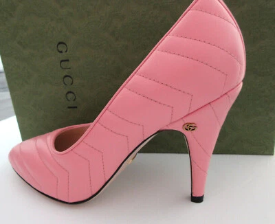 Gucci шеврон матлассе насосы размер 40 новый 658374 - Изображение 1 из 4