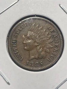 1885 Indian Head Cent - XF+ Details - As Shown! (#0651) - Picture 1 of 3