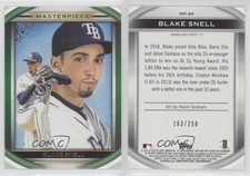 2019 Topps Gallery Masterpiece Green /250 Blake Snell #MP-26