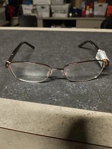 MARCOS DE GAFAS DE MUJER COTE D #39; AZUR # BOUTIQUE 200 C3 MARRÓN/DORADO 57-17-140 - Imagen 1 de 5
