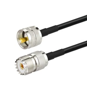 Boat Marine AIS VHF Radio Antenna Adapter UHF PL-259 to SO-239 Cable 50 feet - Picture 1 of 3