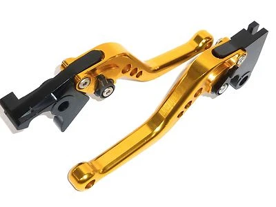 TRIUMPH DAYTONA 600 650 2004-2005 SHORT BRAKE AND CLUTCH LEVERS TRACK ROAD R12D4 - Image 1 of 4