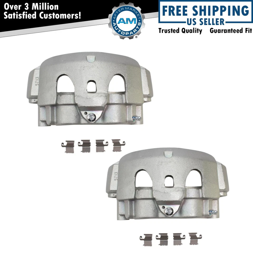 Conjunto de pinça de freio dianteiro compatível com 12-23 Nissan NV1500 NV2500 NV3500 - Imagem 1 de 4