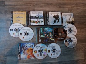 Final Fantasy Chrono Lot PS1 Chronicles Anthology Chrono Cross Excellent Cond.