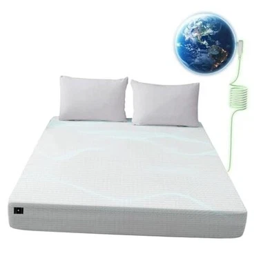 Sábanas de puesta a tierra, 12 % plata pura, sábanas a tierra, sábanas ajustables de conexión a tierra dobles Foto 1 de 4