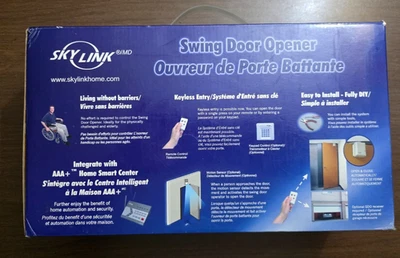 NOB Skylink DM-100 Automatic Swing Door Opener System Install Kit With Remote - Image 1 of 4