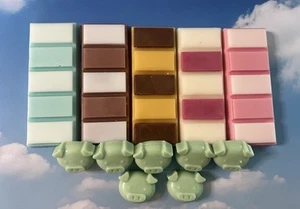 Wax Melts, Wax Melt Snap Bars, 5er Set, Kerzen, Torten - Bild 1 von 4
