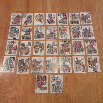 1970 Donruss Oddest Odd Rods sticker card - choose your # 67 thru 130 - Image 1 of 4