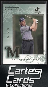 Bernhard Langer 2002 cubierta superior SP auténtico #114 3267/3499 - Imagen 1 de 2