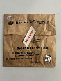Sega Saturn: Bootleg Sampler &bull; Game Disc & Cardboard Sleeve - Tested- Authentic