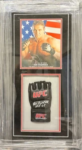 Ken Shamrock UFC MMA Hand Signed Auto Commemorative w- Glove - PSA AE44697 - Picture 1 of 1