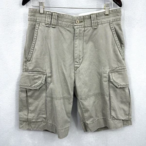 Vintage y2k Polo Ralph Lauren Short Herren 30 Cargo hellbraun khaki Chino adrett 90er - Bild 1 von 13