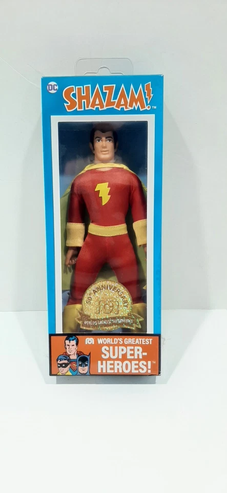 Mego Shazam World's Greatest Super-Heroes 50th Anniversary DC Action Figure