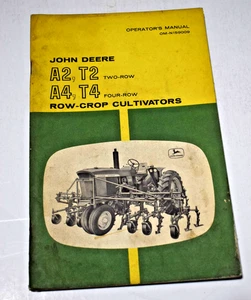De colección. Manual de operador de cultivadores de dos y cuatro filas John Deere A2, T2, A4, T-4. b - Imagen 1 de 4