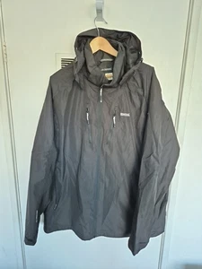 Regatta Men's Isotex 1000 Black Lightweight Jacket Size 3XL Preowned - Picture 1 of 9