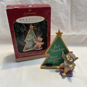 1999 Hallmark Andenken Ornament HERVORRAGENDER LEHRER ***kostenloser Versand*** - Bild 1 von 5