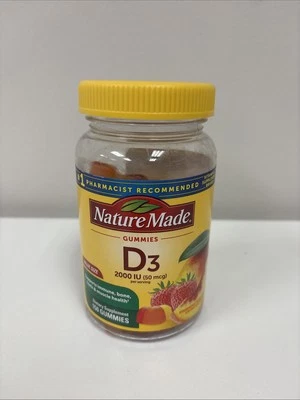 Suplemento inmunológico para adultos con vitamina D3 Nature Made - 150 gomitas B73-92 Foto 1 de 4